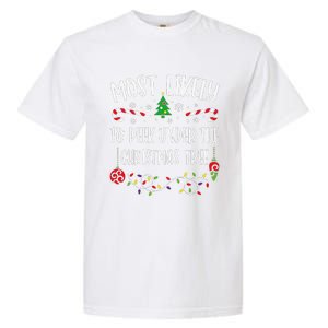 Most Likely To Peek Under The Christmas Tree Funny Christmas Family Matching C Garment-Dyed Heavyweight T-Shirt