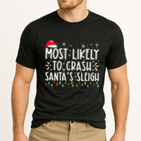 Most Likely To Crash SantaS Sleigh Performance Shirt