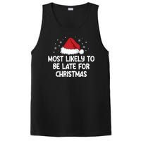 Most Likely To Be Late For Christmas PosiCharge Competitor Tank