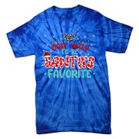 Most Likely To Be Santas Favorite Cute Gift Tie-Dye T-Shirt