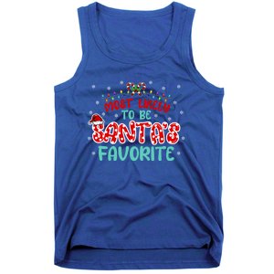 Most Likely To Be Santas Favorite Cute Gift Tank Top