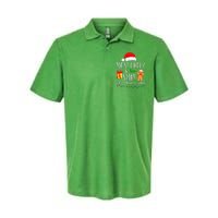 Most Likely To Start The Shenanigans Funny Family Christmas Softstyle Adult Sport Polo