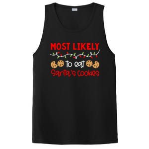 Most Likely To Gift Funny Matching Family Christmas Pjs Meaningful Gift PosiCharge Competitor Tank