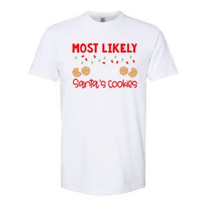 Most Likely To Gift Funny Matching Family Christmas Pjs Meaningful Gift Softstyle CVC T-Shirt