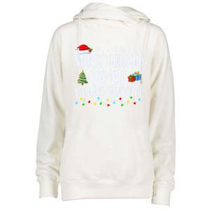 Most Likely To Be SantaS Favorite Christmas Family Matching Gift Womens Funnel Neck Pullover Hood