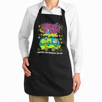 Med Lab Tech Lab Week 2025 Mystery Machine Full-Length Apron With Pockets