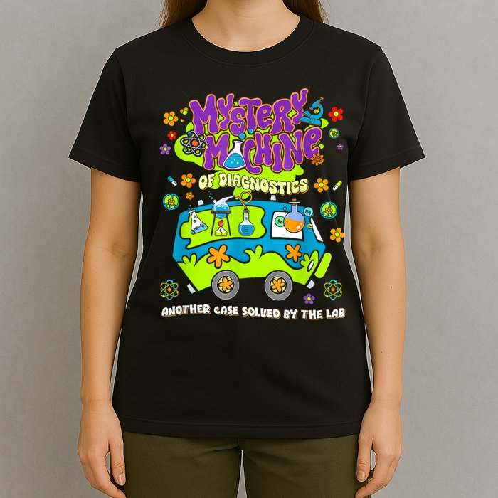Med Lab Tech Lab Week 2025 Mystery Machine T-Shirt