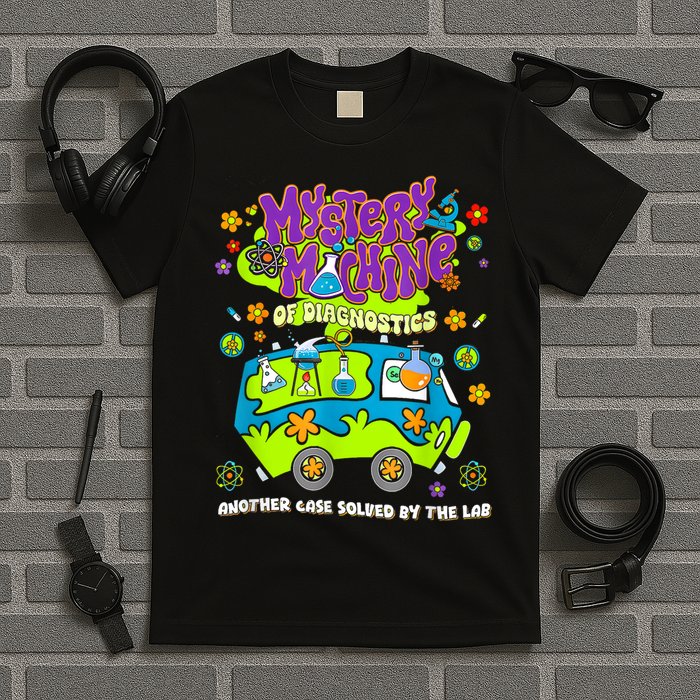 Med Lab Tech Lab Week 2025 Mystery Machine T-Shirt