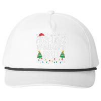 Most Likely To Call Santa Bruh Funny Family Christmas Snapback Five-Panel Rope Hat