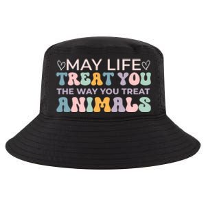 May Life Treat You The Way You Treat Animals Cool Comfort Performance Bucket Hat