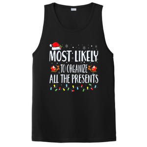 Most Likely To Organize All The Presents Family Matching PosiCharge Competitor Tank