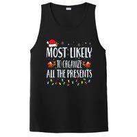 Most Likely To Organize All The Presents Family Matching PosiCharge Competitor Tank