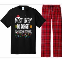 Most Likely To Forget The Hidden Presents Family Christmas Pajama Set