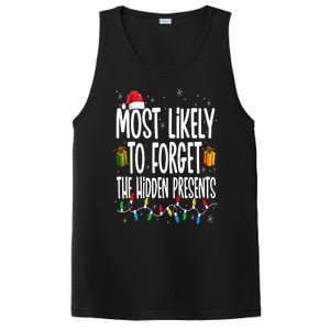 Most Likely To Forget The Hidden Presents Family Christmas PosiCharge Competitor Tank