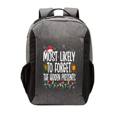 Most Likely To Forget The Hidden Presents Family Christmas Vector Backpack