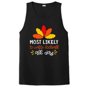 Most Likely To Matching Family Thanksgiving Pajamas PosiCharge Competitor Tank