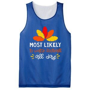 Most Likely To Matching Family Thanksgiving Pajamas Mesh Reversible Basketball Jersey Tank