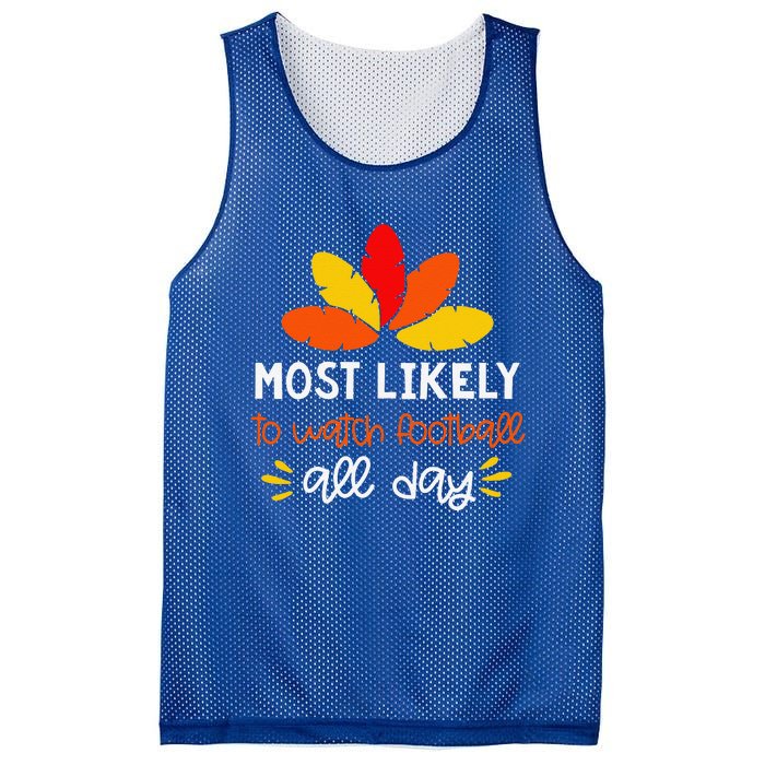 Most Likely To Matching Family Thanksgiving Pajamas Mesh Reversible Basketball Jersey Tank