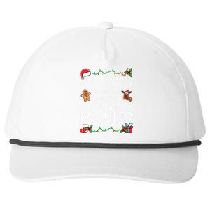 Most Likely To Watch The Christmas Movies Family Christmas Snapback Five-Panel Rope Hat