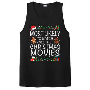 Most Likely To Watch The Christmas Movies Family Christmas PosiCharge Competitor Tank