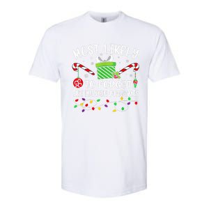 Most Likely To Forget The Hidden Presents Funny Christmas  Softstyle CVC T-Shirt