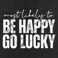 Most Likely To Be Happy Go Lucky St Patricks Day 25L Jumbo Tote