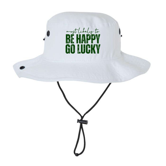 Most Likely To Be Happy Go Lucky St Patricks Day Bucket Hat
