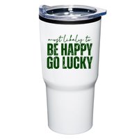 Most Likely To Be Happy Go Lucky St Patricks Day Tumbler
