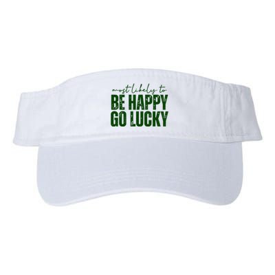 Most Likely To Be Happy Go Lucky St Patricks Day Visor