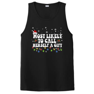 Most Likely To Call Herself Couple Matching Christmas PosiCharge Competitor Tank