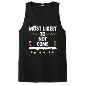 Most Likely To Not Come Funny Matching Family Christmas  PosiCharge Competitor Tank