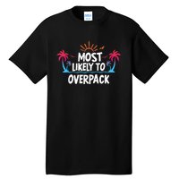 Most Likely To Overpack Tall T-Shirt