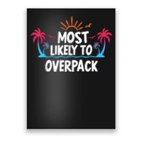 Most Likely To Overpack Poster