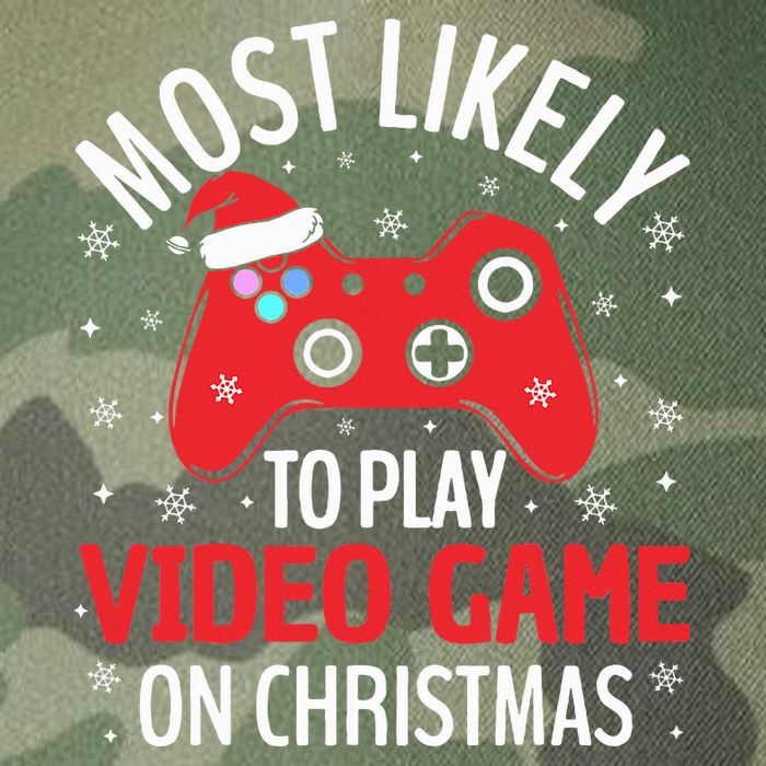 Most Likely To Play Video Game Christmas  Legacy Tie Dye Trucker Hat