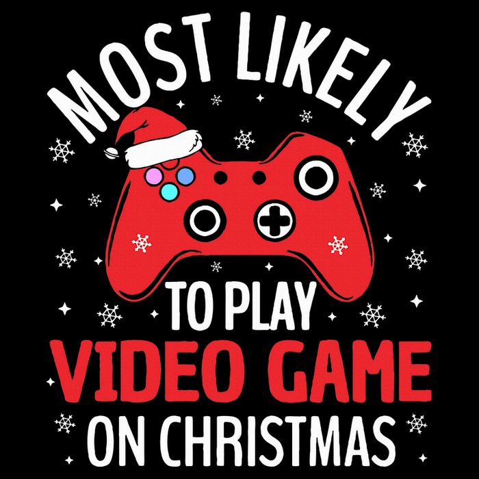 Most Likely To Play Video Game Christmas  Impact Tech Backpack