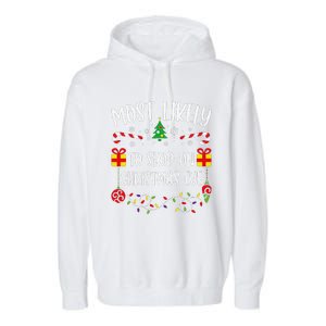 Most Likely To Shop On Christmas Eve Funny Christmas Family Matching Cute Chri Garment-Dyed Fleece Hoodie