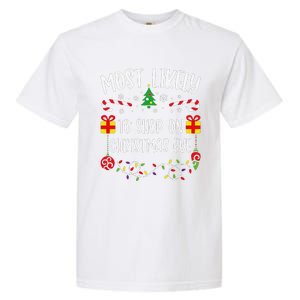 Most Likely To Shop On Christmas Eve Funny Christmas Family Matching Cute Chri Garment-Dyed Heavyweight T-Shirt