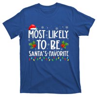 Most Likely To Be SantaS Favorite Matching Family Christmas Gift T-Shirt