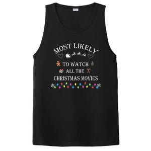 Most Likely To Watch All The Christmas Movies Christmas PosiCharge Competitor Tank