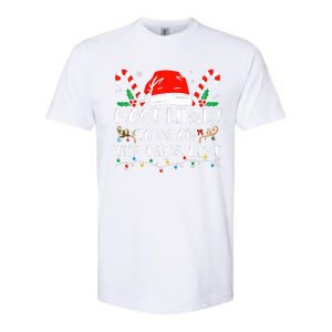 Most Likely To Be On The Nice List Xmas Family  Softstyle CVC T-Shirt