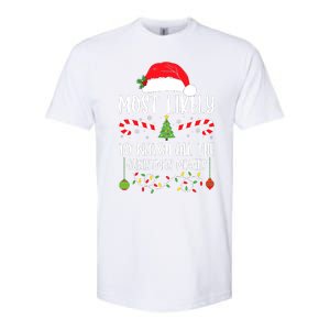 Most Likely To Watch All The Christmas Movies Xmas Matching Softstyle CVC T-Shirt