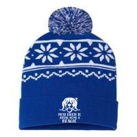 Most Likely To Bring Home A Dog Beagle For Christmas Gift USA-Made Snowflake Beanie