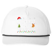 Most Likely To Get Sassy With Santa Funny Family Christmas Snapback Five-Panel Rope Hat