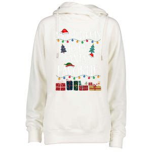 Most Likely To Be Santa’S Favorite Xmas Pajama Gift Womens Funnel Neck Pullover Hood