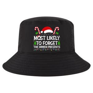 Most Likely To Forget The Hidden Presents Christmas Family Cool Comfort Performance Bucket Hat