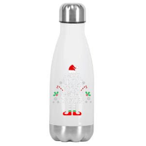 Most Likely To Eat Santas Cookies Christmas Family Matching  Stainless Steel Insulated Water Bottle