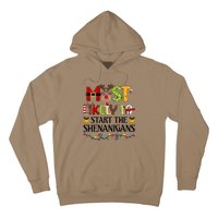 Most Likely To Start The Shenanigans Christmas Family Xmas Hoodie