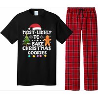 Most Likely To Bake Christmas Cookies Pajama Set