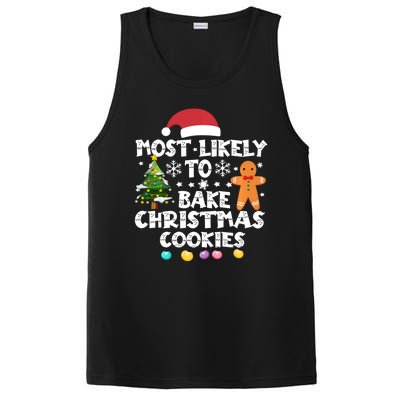 Most Likely To Bake Christmas Cookies PosiCharge Competitor Tank