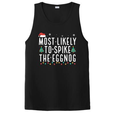 Most Likely To Spike The Eggnog Gift PosiCharge Competitor Tank